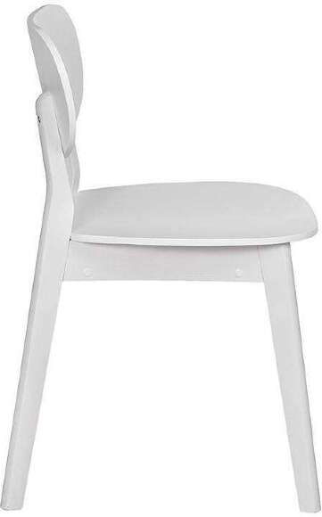 Стул обеденный, белый