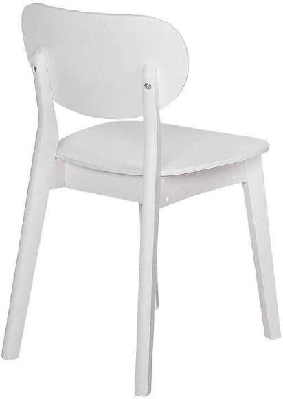 Стул обеденный, белый