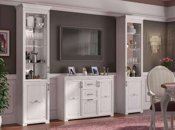 Шкаф для посуды Афродита 29 (Арника) правый