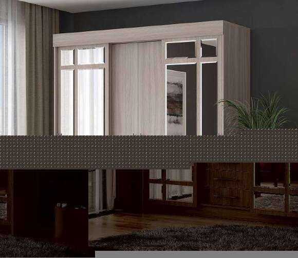 Шкаф-купе Фортуна (Интерьер Центр) 1700 Ясень Шимо светлый