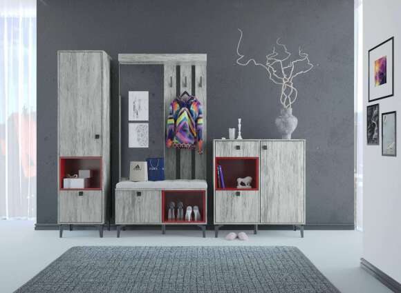 Шкаф-пенал Милан ТЭКС