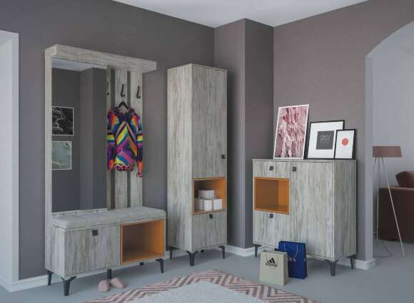 Шкаф-пенал Милан ТЭКС