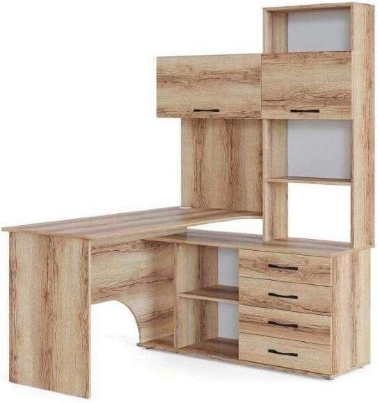 Компьютерный стол КСТ-14 Правый Дуб Делано