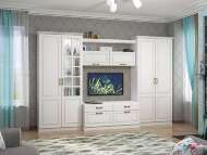 Стенка Ливерпуль Белый/Ясень ваниль