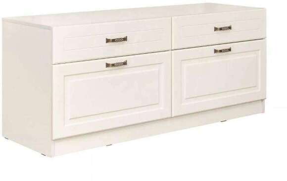 Стенка Ливерпуль Белый/Ясень ваниль