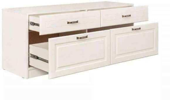 Стенка Ливерпуль Белый/Ясень ваниль