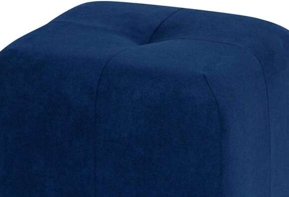 Пуф Николь Синий велюр