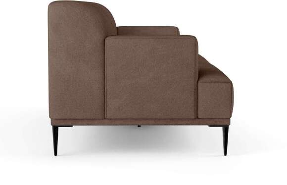 Диван 2-х местн. Бергамо велюр барни шоколад