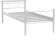 Кровать одинарная Токио 42.25-01 Металл белый