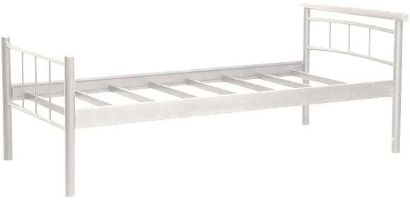Кровать одинарная Токио 42.25-01 Металл белый