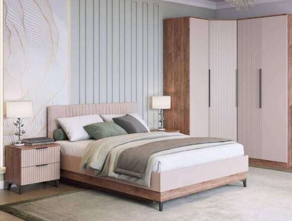 Кровать 160х200  Люкс Тоскана (MLK) с подъемным механизмом