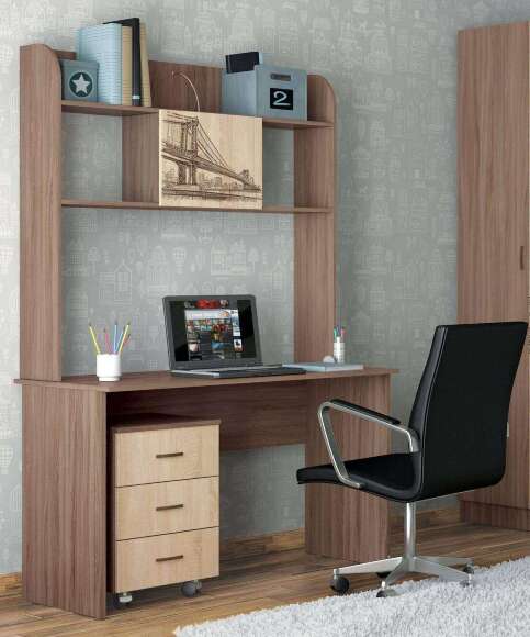 Надстройка над столом (полка) Орион ТЭКС