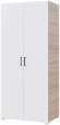 Шкаф для одежды Victor, дуб сонома/белый