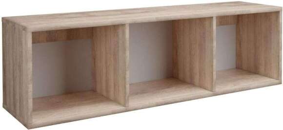 Богуслава М18 Полка навесная Дуб Баррик/крем Богуслава М18 Полка навесная Дуб Баррик/крем