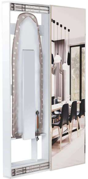 Гладильная доска Смарт БТС с зеркалом (Белая) Гладильная доска Смарт БТС с зеркалом (Белая)