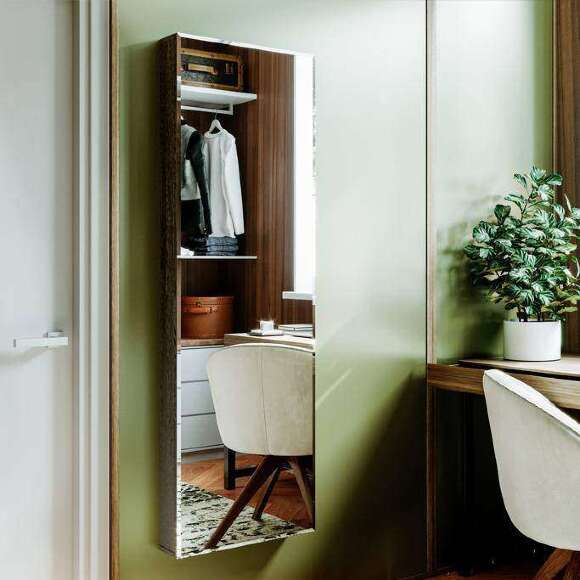 Гладильная доска Смарт БТС с зеркалом (Белая) Гладильная доска Смарт БТС с зеркалом (Белая)