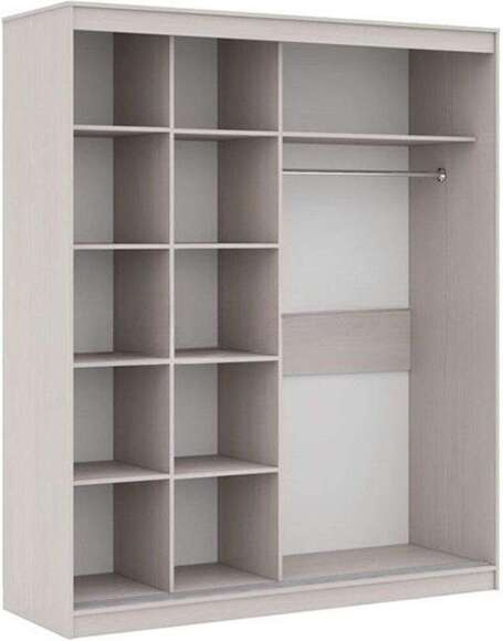 Оскар 11-1 Шкаф-Купе Ясень Шимо светлый Оскар 11-1 Шкаф-Купе Ясень Шимо светлый