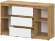 Комод комбинированный Денвер, Дуб золотой, Белый