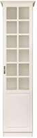 Ливерпуль Шкаф - витрина Белый/Ясень ваниль