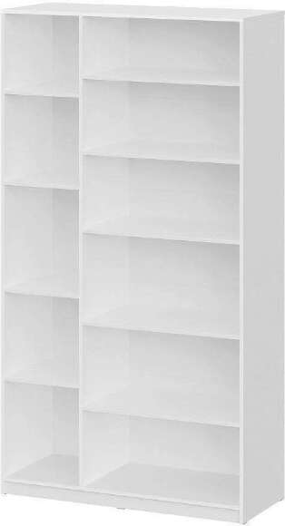 Шкаф распашной с наполнением (9 полок) ШК 5 (1200), Белый