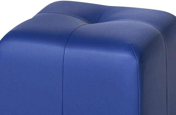 Пуф Николь Синий экокожа