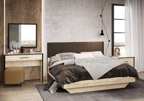 Кровать 160х200 Berlin 5 Ижмебель Кровать 160х200 Berlin 5 Ижмебель