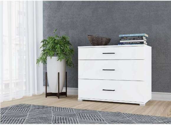 Комод с ящиками Victor, белый Комод с ящиками Victor, белый