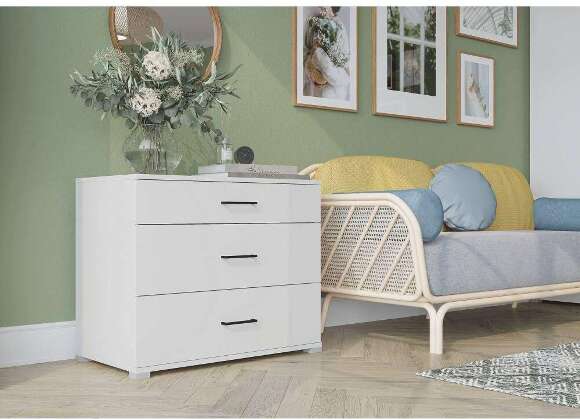Комод с ящиками Victor, белый Комод с ящиками Victor, белый