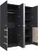 Шкаф 4-х створчатый Анона 8, антрацит