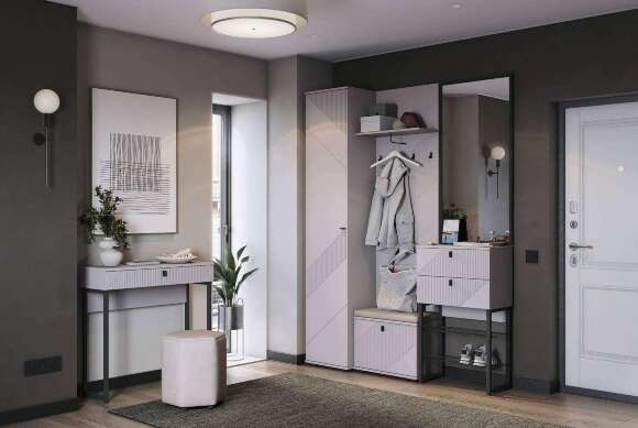 Тумба с дверцей и ящиком Кашемир, Кашемир; Сантьяго