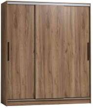 Шкаф-купе Strike 1800 без зеркал Глазов-мебель (Дуб табачный Craft)