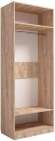 Богуслава М2 шкаф-гардероб дуб Баррик/крем Богуслава М2 шкаф-гардероб дуб Баррик/крем