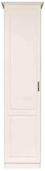 Ливерпуль Шкаф - пенал Белый/Ясень ваниль