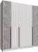 Распашной шкаф Мадрид 2.0, Белый, Ателье светлое Распашной шкаф Мадрид 2.0, Белый, Ателье светлое