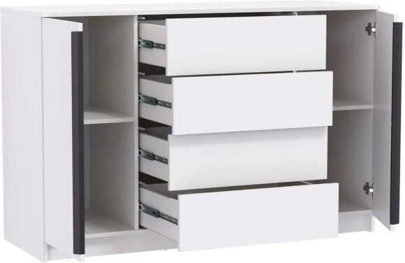 Брандо комод 67.11 ЛДСП Белый Брандо комод 67.11 ЛДСП Белый