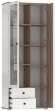 Шкаф комбинированный 51.02 Либерти опора h=20мм Белый / Дуб Каньон