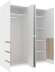 Шкаф 4-х створчатый Анона 8, белый