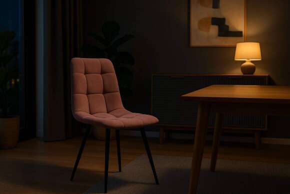 Стул Агат (2 шт), Пудра Стул Агат (2 шт), Пудра