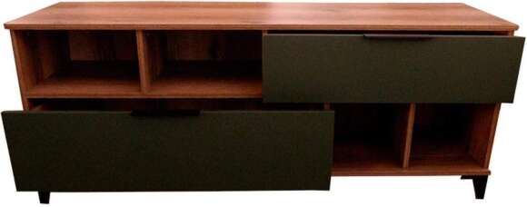 Харди тумба ТВА большая Дуб Делано Темный / Зеленый Харди тумба ТВА большая Дуб Делано Темный / Зеленый