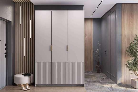 Шкаф 3-х створчатый Пандора ШК-06, Кашемир, Айриш Шкаф 3-х створчатый Пандора ШК-06, Кашемир, Айриш