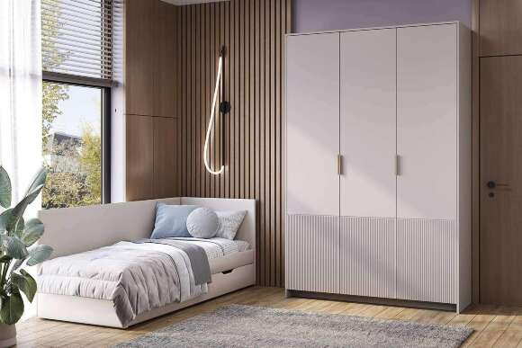 Шкаф 3-х створчатый Пандора ШК-06, Кашемир, Айриш Шкаф 3-х створчатый Пандора ШК-06, Кашемир, Айриш