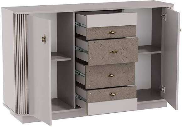 Комод комбинированный Фантазия 34.11, Кашемир Комод комбинированный Фантазия 34.11, Кашемир