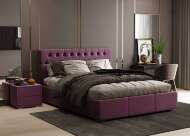 Кровать с подъёмным механизмом Октавия 160х200, Винный Кровать с подъёмным механизмом Октавия 160х200, Винный