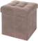 Пуф складной велюр Бежевый
