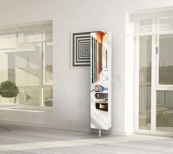 Поворотный шкаф Shelf.On Зум Шелф Арт с рисунком на зеркале Куба art.5492 Поворотный шкаф Shelf.On Зум Шелф Арт с рисунком на зеркале Куба art.5492