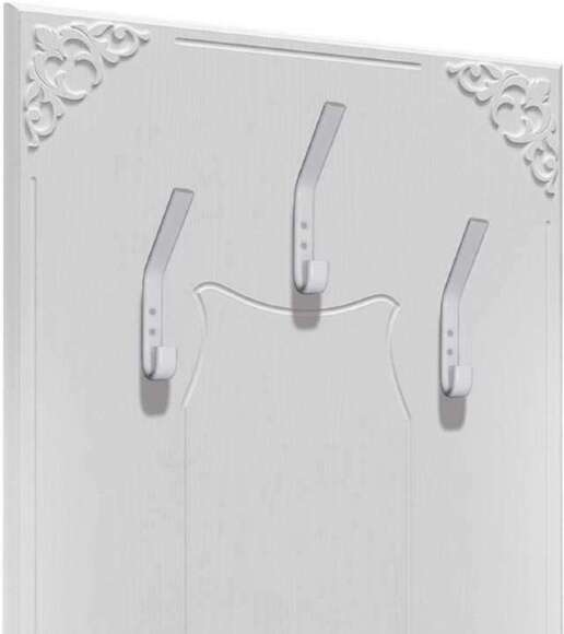 Вешалка Италия 600 ИТ-2 белое дерево Вешалка Италия 600 ИТ-2 белое дерево