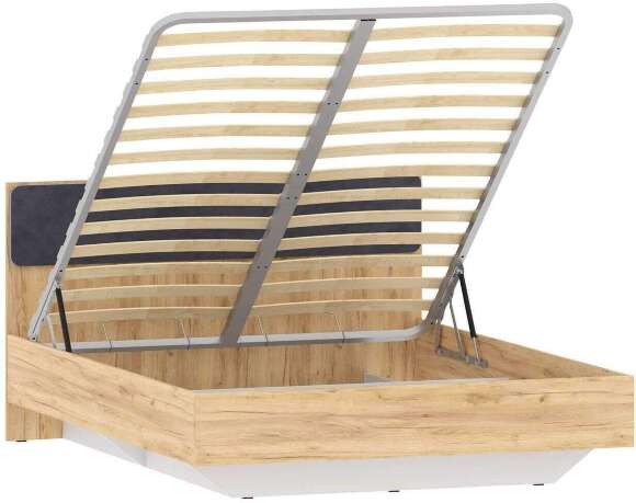 НМ 011.56 Кровать Оттавия Антрацит/Дуб золотой/Велюр Ультра Графит НМ 011.56 Кровать Оттавия Антрацит/Дуб золотой/Велюр Ультра Графит