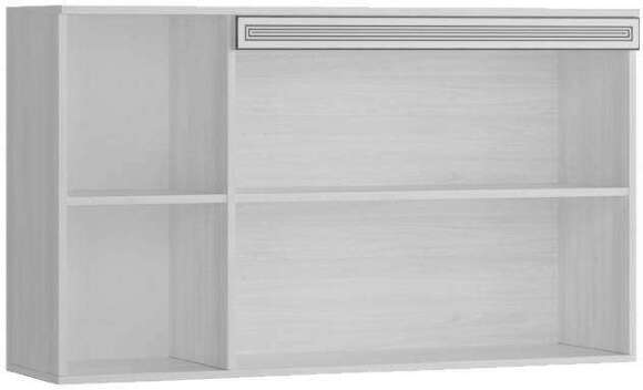 Полка навесная ЛН-4 Ливорно (Домани) Ясень Анкор светлый