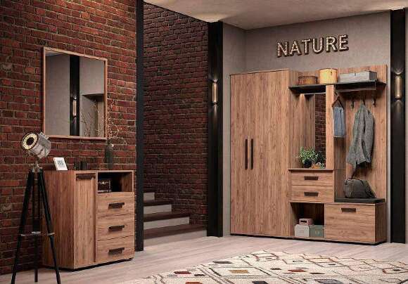 Прихожая Nature Глазов-мебель Комплект 1