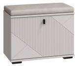 Тумба с мягким элементом Кашемир, Кашемир; Сантьяго; Neo 02 Тумба с мягким элементом Кашемир, Кашемир; Сантьяго; Neo 02